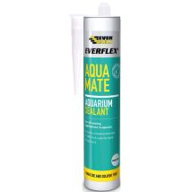 Everbuild Sika Aqua Mate Transparent Silicone Sealant - 295ml