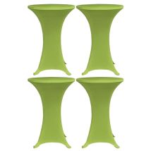 Nova - Fundas De Mesa Extensibles 4 Piezas 80 Cm Verde Dec022522