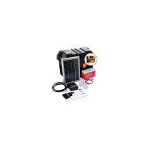 Kit solar 5W-12VCC – Panel solar 5W-12VCC – Batería 8Ah-12V – 2 LEDs 3W-12VCC – Controlador de carga incluido