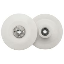 Solo - Flexipads World Class Angle Grinder Pad White 100mm (4in) M10 X 1.25 Fle20015