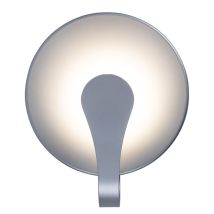 Wandleuchte Wandlampe Grau Treppenhausleuchte Schlafzimmerlampe, Alu, 6w 580lm Warmweiß, Bxh 15,8x18,4 Cm Näve 1176259