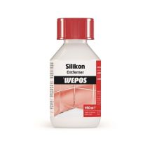 Wepos Silikonentferner 150 ml – Gelartige Struktur – Effektiver Reiniger für Silikonfugen – Für Sanitär, Küche, Wohnbereiche