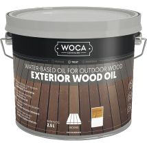 Woca - Exterior Holzpflegeöl (grundbehandlung Und Pflege) Weiß 2,5 Liter