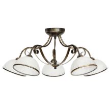 Lampada Da Soffitto Antica Ø82cm 5-flmg