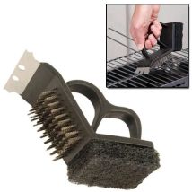 Cepillo De Limpieza Para Barbacoa Generic 3in1 Raspador Cerdas Duraderas