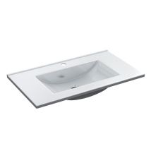 Arkitmobel - Lavamanos Para Baño Cerámico 82x18x46 Cm