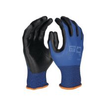 Pro Fit 596-9 Handschuhe Spike Größe 9 Blau / Schwarz En 388, En 407 Psa-kategor