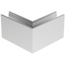 Economy Innenecke Für Bodenprofile Eco 0004 Pro-flex, Aluminium Silber Eloxiert
