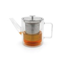 Bredemeijer - San Remo Tetera Para Infusiones 1,0l Doble Pared De Vidrio