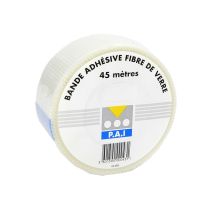 Banda De Unión Adhesiva De Fibra De Vidrio Para Pladur, 50 Ml X 100 Mm