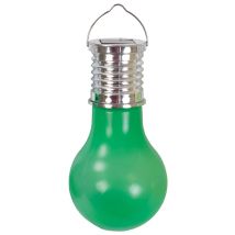 Led Kunststoff Glühbirne Garten-dekoleuchte Solarlampe Partyleuchte Hängelampe - Grün