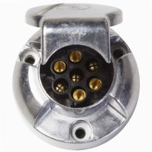 Peraline - Enganche Remolque Metal Hembra 7 Pines 12v
