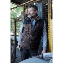 Chaleco Bosseur Berni - Ébano/negro - 3xl - 11905-024