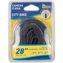 On Bike Camera D'Aria Bici 28 X 1 5/8 1/16 1/8 Con Valvola Schrader Bambini