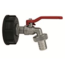 Puteus Adaptateur Ibc 92171, 1/2", Avec Robinet De Vidange