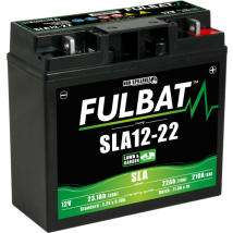 Batterie Fulbat Sla12-22 Ca/ca - Pour Machines De Garden - Plomb - 12v - 23.1ah
