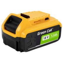 Green Cell Gc-ptdw18v5 Dcb184 Werkzeug-akku 18 V 5.0 Ah Li-ion