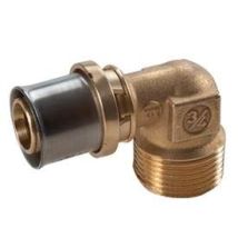 Giacomini - Racor Roscado De 90 ° Para Presionar Multipolo Rm127 1 1/2' X (50x4)