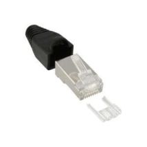 Rj45 Stecker Inline 74590s Geschirmt Knickschutz