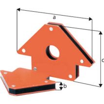 Imán permanente 160 mm x 20 mm x 100 mm – Ángulos 45° y 90°