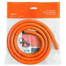 Kit Tubo Butano 1,5mt + 2 Fascette 16/18