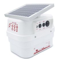 Pastor Eléctrico Solar Llampec 26s Para Equino, Animales Domésticos Y Bovino