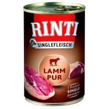 Rinti Singlefleisch Hundenassfutter Adult Getreidefrei 400 G Lamm
