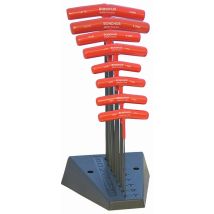Satz Mit 8 Metrischen T-schlüsseln 2-10mm Bondhus 13189
