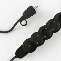Regleta Creative Cables M1t4n05rn03 3680w Diseño Lino Natural