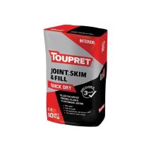 Quick Dry Joint Skim & Fill 10kg Toufgbjsr10g - Toupret