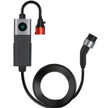 Jatrhg Ev-ladegerät, 11 Kw, Cee-stecker, 7 M, 380 V, 16 A, Typ 2, Tragbare Ladestation Für Elektroautos, Umschaltbarer Strom, Dreiphasiges 