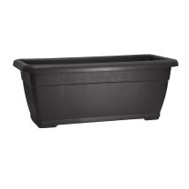 Fioriera Rettangolare Da Terra Grande Vaso Piante Esterno Interno Ducale Ide L - Formato: 100 Cm - Colore: Antracite