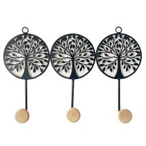 Zen Et Ethnique - Signes Grimalt Colgallaves Orano Wall Baum Des Lebens 3 Oder Down Persters Schwarz 24x6x39cm 28666