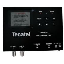 Modulatore TV Digitale Terrestre Tecatel – HDMI – Frequenza 50-860 MHz – Uscita 0-30 dB – 204x136x51 mm – 0,500 Kg