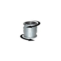 Manicotto 12x17 galvanizzato – Acciaio galvanizzato – Raccordo idraulico
