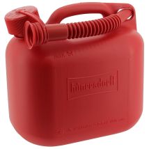 GT Garden – Tanica per benzina 5 litri – Plastica, Certificazione CE e TÜV – Colore rosso