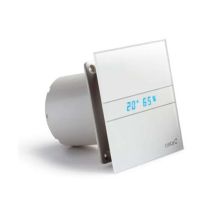 Sapho Cata E - Extractor De Aire Axial Automático, E-150 Gt, 150 W, Tubería 100 Mm, Blanco 00902200