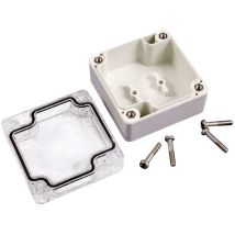 Hammond Electronics - 1554j2gycl Universal-gehäuse 160 X 90 X 60 Abs Lichtgrau (ral 7035) 1 St.