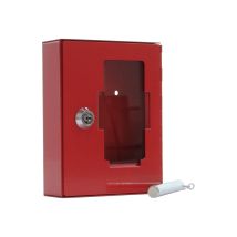 Rottner - Notschlüsselkasten Nsk 1 H150xb120xt38 Mm Rot Stahl Anzahl Haken 1