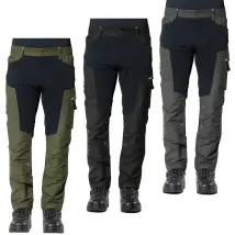 Pantaloni Da Lavoro Issa Line Stretch Flexard Nero 3xl