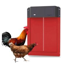 Porte Automatique Poulailler,porte De Poulet Avec Capteur De Lumière, Etanche Capteur De Lumière Automatique À Induction À Pile,elevage De Poulets 