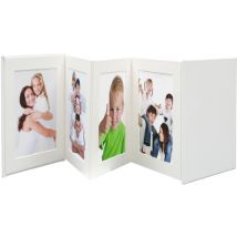 Deknudt Leporello Weiß 8x13x18 Kunstleder 8 Bilder A66dc1 8ph Passepartouts