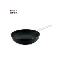 Wok Eléctrico 30 cm Aluminio Fundido Antiadherente – Mango Tacto Frío – 4,5 L – Fabricado en España – Valira