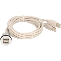 Schlegel - 2 X Usb 2.0 Buchse A - 2 X Usb 2.0 Stecker A Rrj2usb150cm Inhalt: 1 St.