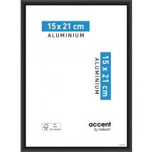 Akzentrahmen, B.15 X H.20 Cm, Schwarzes Aluminium Nielsen