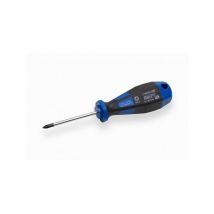 Meister – Giravite meccanico Phillips PH2 – Acciaio cromo vanadio, Impugnatura ergonomica bimateriale