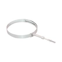 Ferrari Srl – Universal-Teleskopkragen aus Edelstahl – Ø 140 ÷ 200 mm – Wandabstandseinstellung 63 bis 100 mm