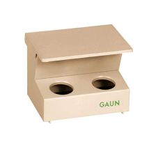 Gaun Feeder Hopper Fð r Bodenpalomos, 2 Lcher, Kapazitt 1 Kg