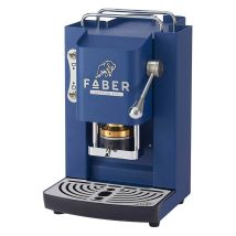 Cafetera Faber Pro Deluxe Cromada Azul Marino