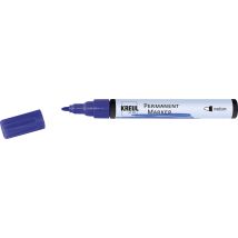 Kreul Permanentmarker blau – 1,5 - 3 mm – schnelltrocknend, wischfest, wasserfest, geruchsarm